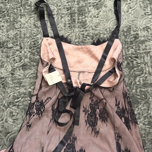 Anthropologie Floral Lace Midi Dress NEW - Picture 5 of 5